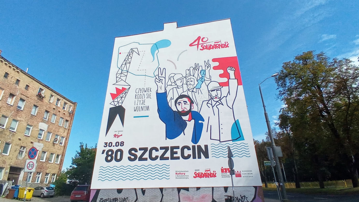 Mural na Pomorzanach