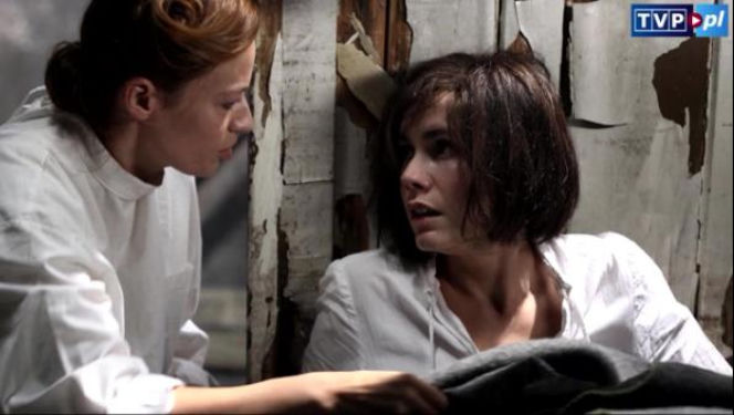 Czas honoru 7 sezon. Celina (Olga Bołądź), Wanda (Magdalena Różczka)