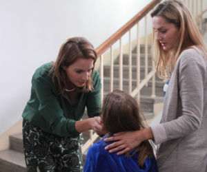 	Przyjaciółki 4 sezon odc. 49. Inga (Małgorzata Socha), Hania (Pola Figurska), Paulina (Anna Dereszowska)