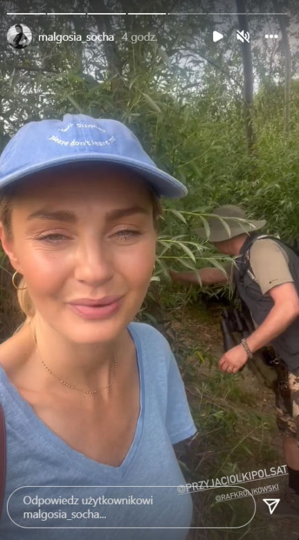 Przyjaciółki po wakacjach 2022: Inga (Małgorzata Socha), Rafał (Rafał Królikowski)