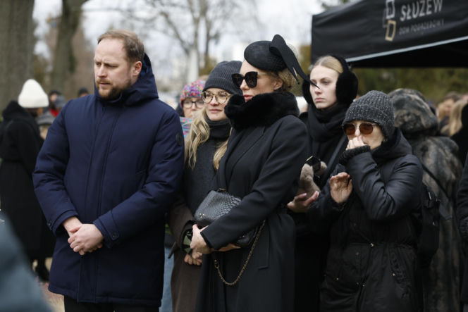 Pogrzeb Bożeny Dykiel