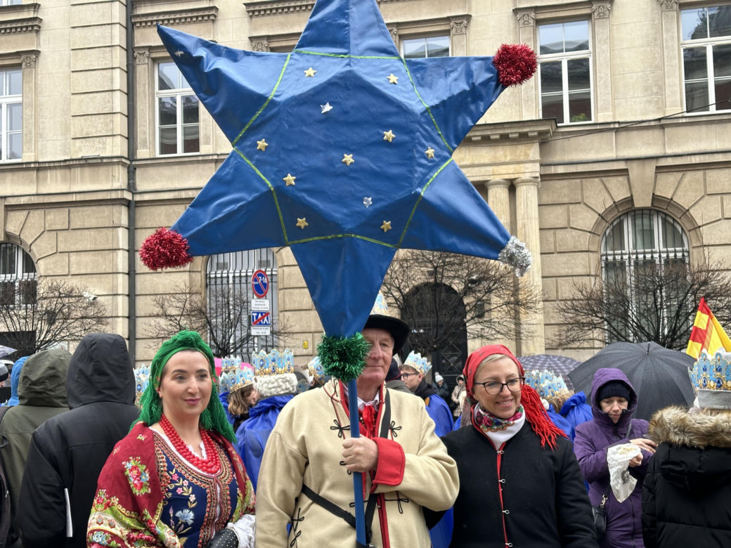 Orszak Trzech Króli przemaszerował przez Kraków