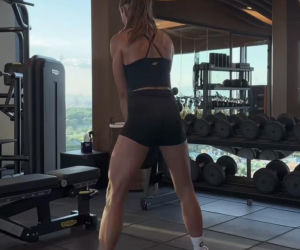 Anna Lewandowska i jej wytrenowane pośladki