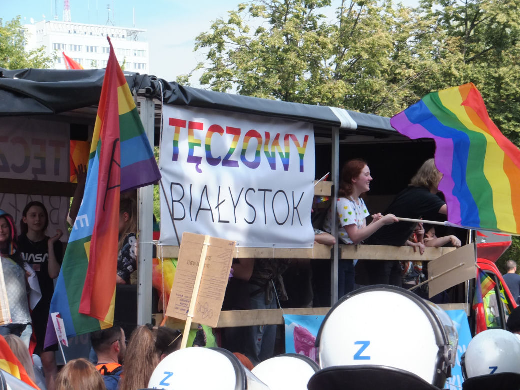 I Marsz Równości w Białymstoku 20.07.2019