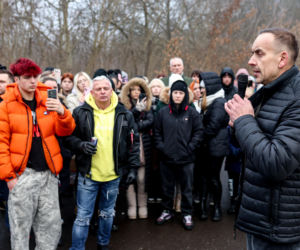 Miał być protest milczenia, doszło do awantury. Gorąco pod schroniskiem w Bytomiu