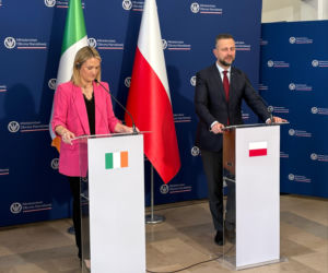 Szefowie MON Polski i Irlandii