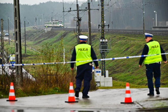 Nagłe zatrzymanie pociągu pod Puławami. Mamy zdjęcia!