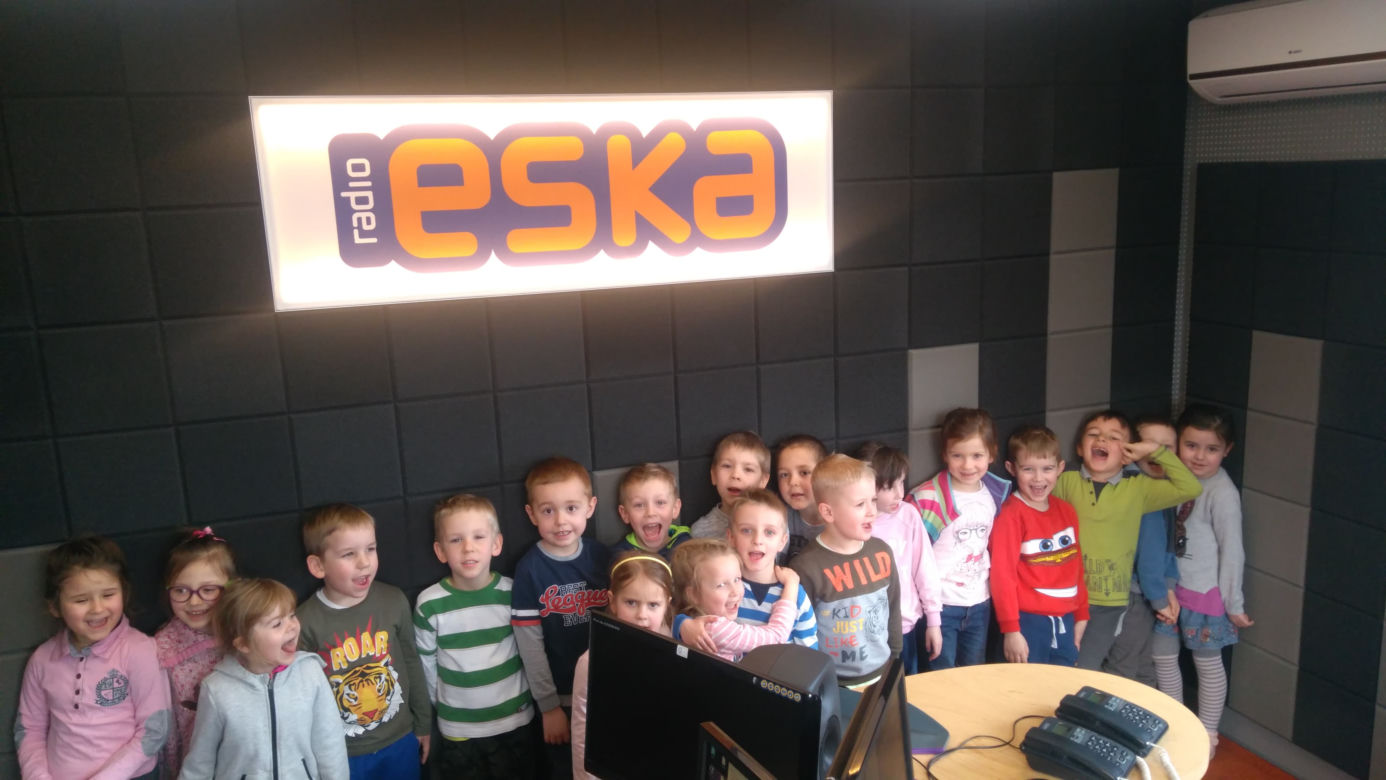 Przedszkolacy z wizytą w ESKA Poznań