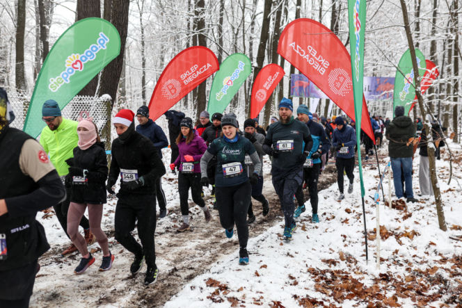 Za nami kolejny bieg z cyklu City Trail w Katowicach w pięknej, zimowej aurze