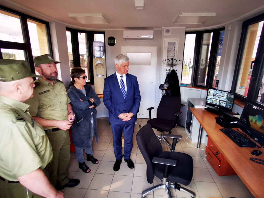 Kuźnica. Przebudowa drogowego przejścia granicznego zakończona