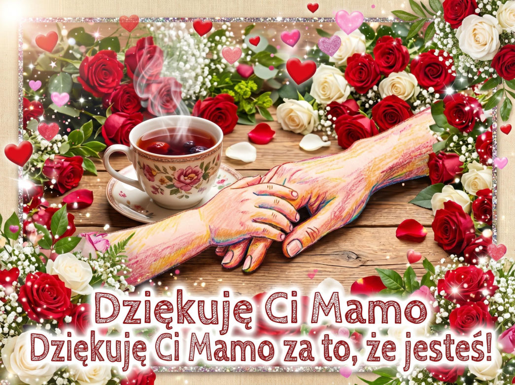 Kartka z życzeniami na Dzień Matki