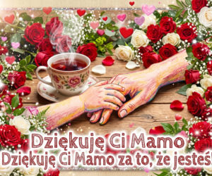 Kartka z życzeniami na Dzień Matki