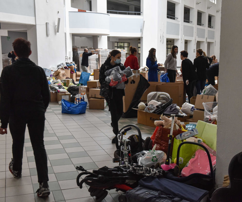Centrum PARK to teraz magazyn pomocy dla Ukrainy