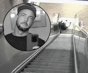 Ubranie wkręciło się w schody ruchome. 40-latek konał na oczach obojętnego tłumu. Wszysko się nagrało