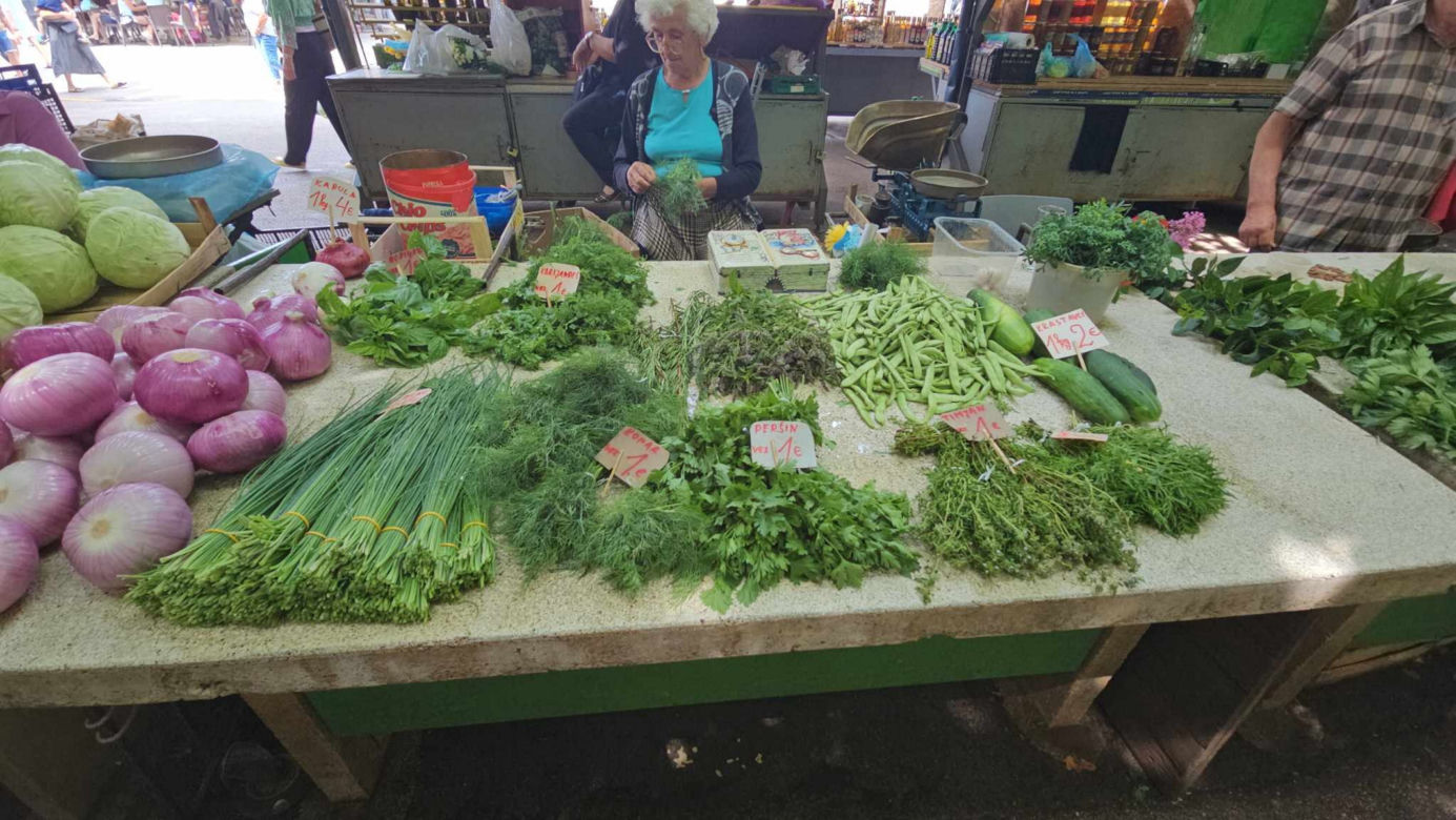 Ceny na chorwackim targu