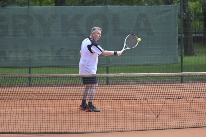 Dariusz Wieczorek zgubił 5 kg na korcie