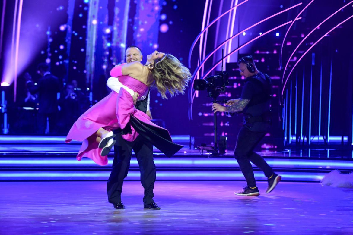 Dagmara Kaźmierska w siódmym odcinku "Dancing with the stars. Taniec z gwiazdami"