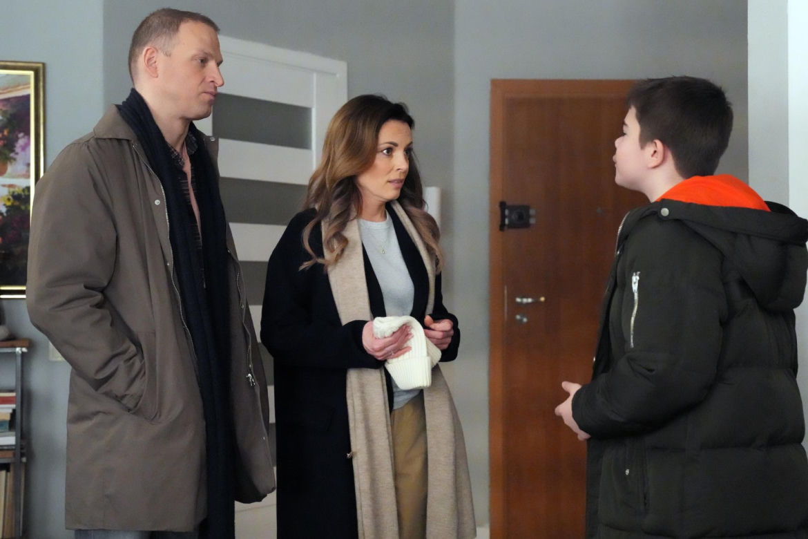 Barwy szczęścia 3406: Kasia (Katarzyna Glinka), Ksawery (Bartosz Gruchot), Łukasz (Michał Rolnicki)