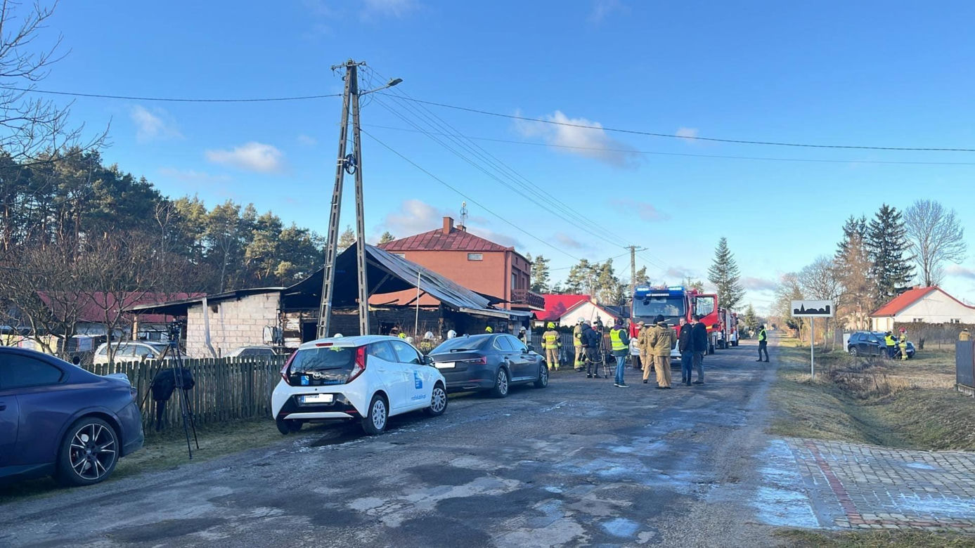Tragiczny finał pożaru w Idalinie na Lubelszczyźnie. Nie żyją cztery osoby, w tym troje dzieci