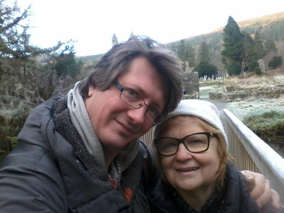 Stanisława Celińska z rodziną