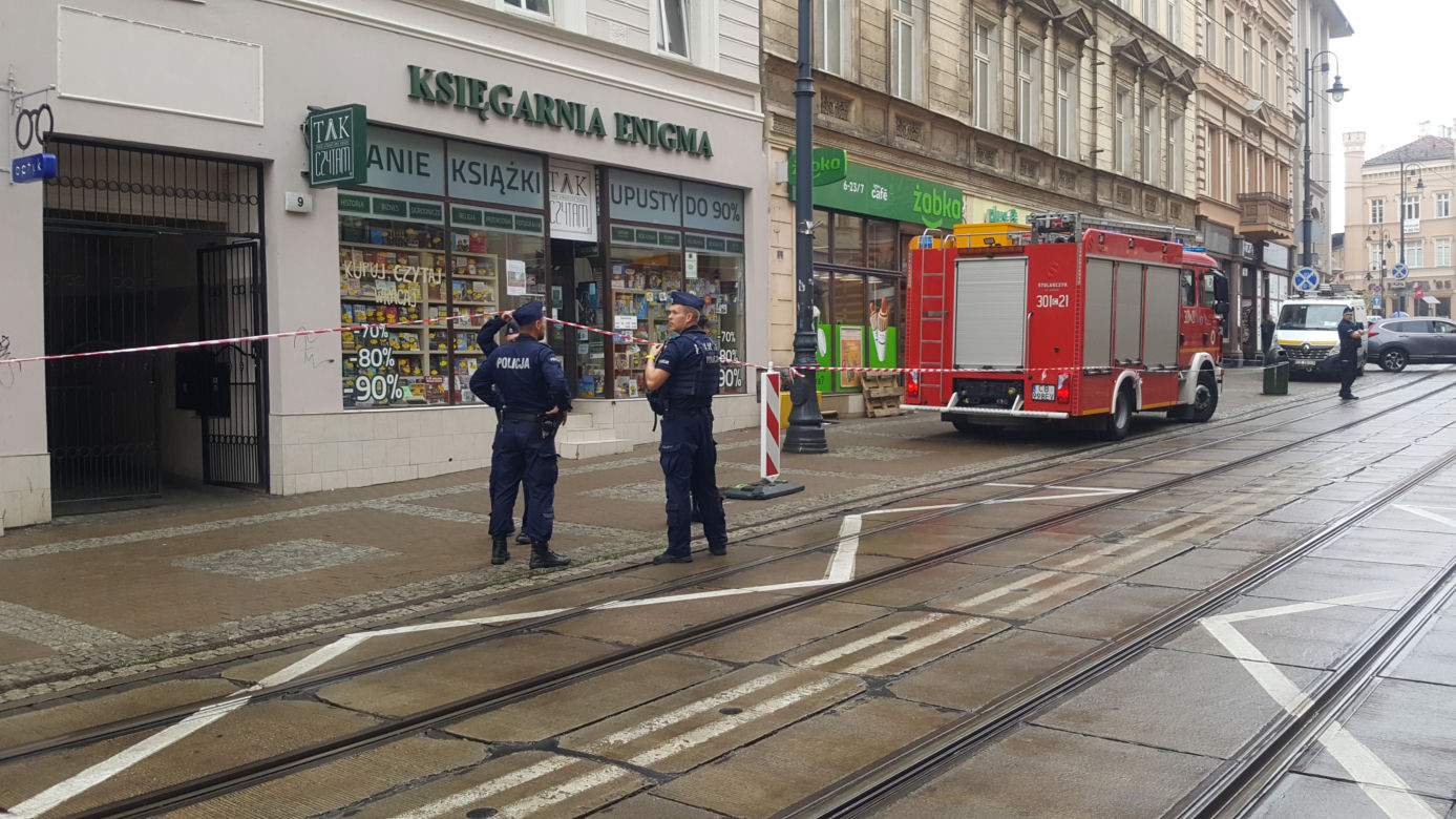 Granat w kamienicy przy Gdańskiej w Bydgoszczy