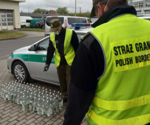 Straż Graniczna polała alkohol. Spirytus trafił do szpitali [ZDJĘCIA]