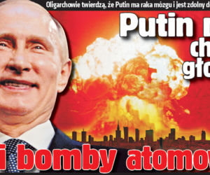 Putin ma chorą głowę