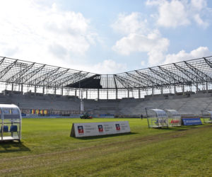 Budowa stadionu w Szczecinie - marzec 2020
