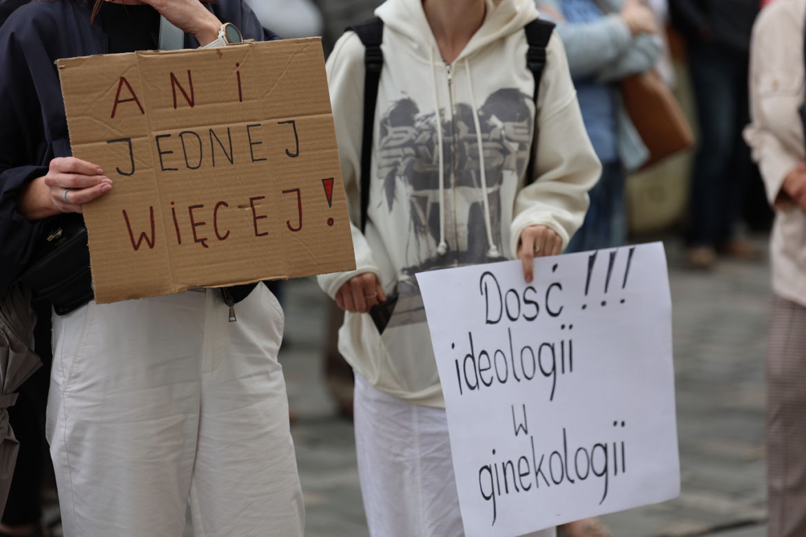 „Ani jednej więcej”. Protest w Lublinie
