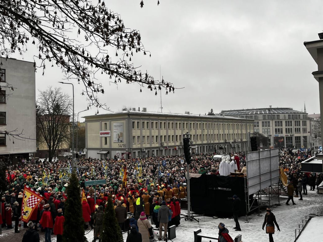 Orszak Trzech Króli 2025 na ulicach Białegostoku