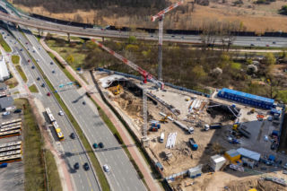 Budowa Mocha Tower w Warszawie