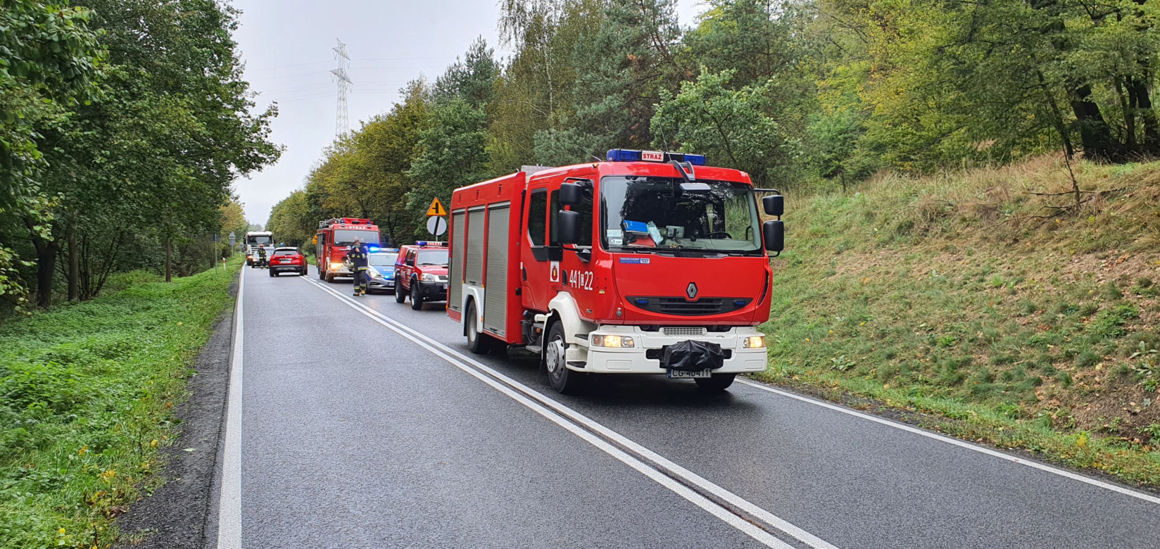 Interwencje strażaków z Grudziądza
