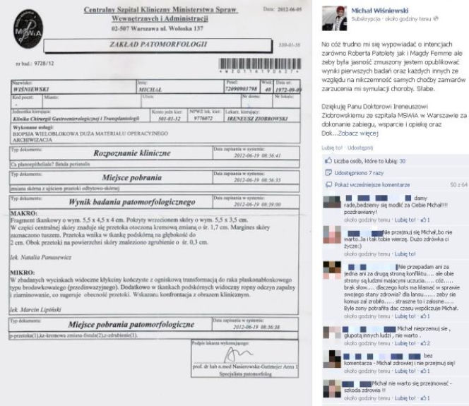 Michał Wiśniewski ODPOWIEDZIAŁ Magdzie Femme i POKAZAŁ WYNIKI BADAŃ