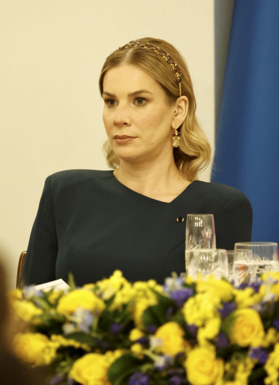 Obiad na cześć szwedzkiej pary królewskiej
