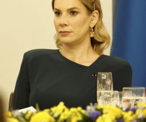 Obiad na cześć szwedzkiej pary królewskiej