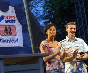 Adam Małysz i Izabela Małysz