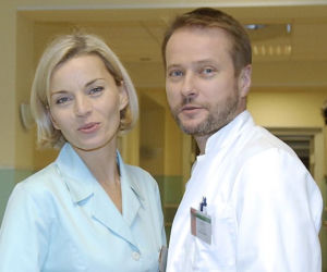 Na dobre i na złe. Zosia (Małgorzata Foremniak), Kuba (Artur Żmijewski)