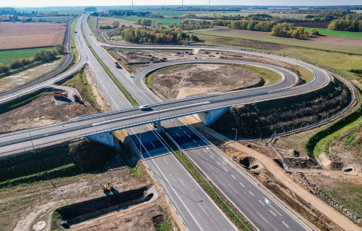 Pierwsze odcinki S19 w województwie podlaskim oddane do ruchu