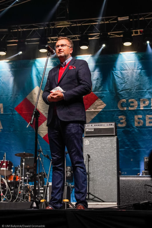 Sercem z Białorusią. Koncert pod teatrem w imię wolności i solidarności [ZDJĘCIA]