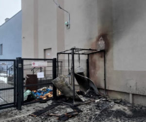 Łódź. Lodówka społeczna Caritasu spłonęła. Komuś bardzo przeszkadzała 