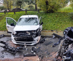 Cztery osoby w szpitalu po wypadku w Librantowej! ZMIAŻDŻONE bmw