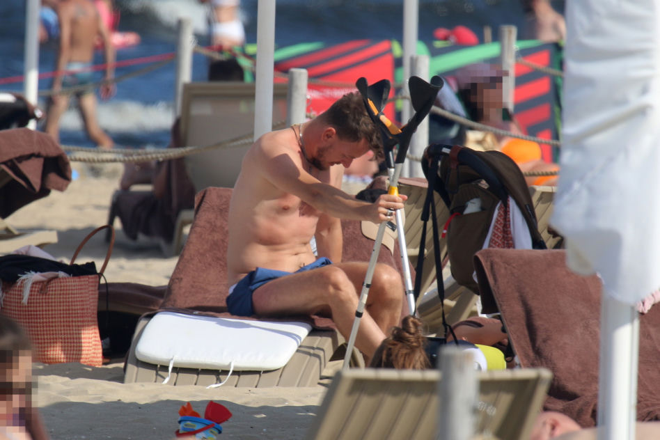 Piotr Kupicha o kulach na plaży