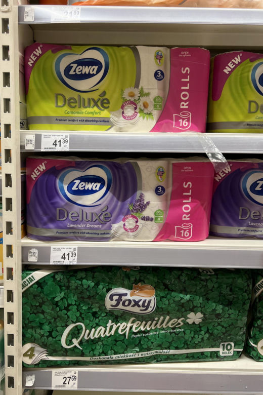 3-warstwowy papier toaletowy Zewa 16 rolek za 41,39 zł