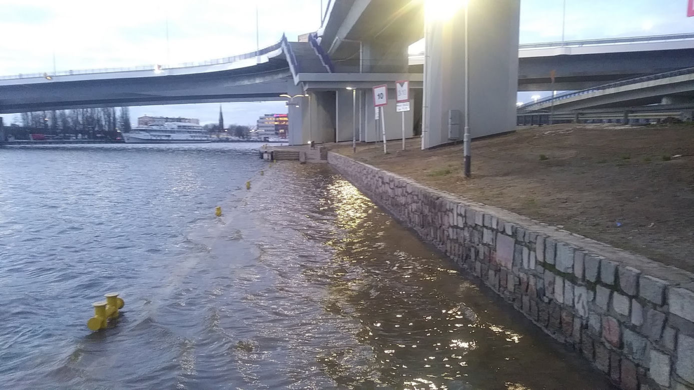 Bulwar pod wodą