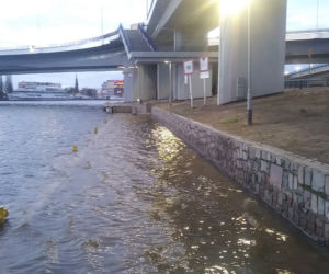 Bulwar pod wodą