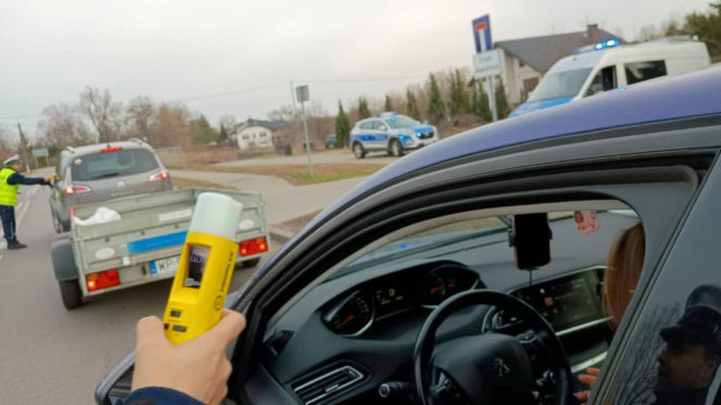 Policyjna akcja "Trzeźwość‑Lokalnie" na Mazowszu (25.03.2026)