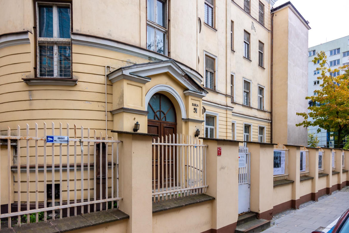 Nowa siedziba Muzeum Getta Warszawskiego – jedno z wejść