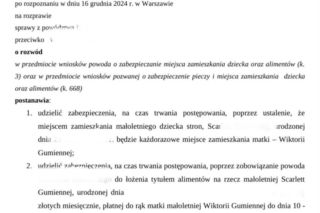 Screen Instagram Wiktoria Gromadzka