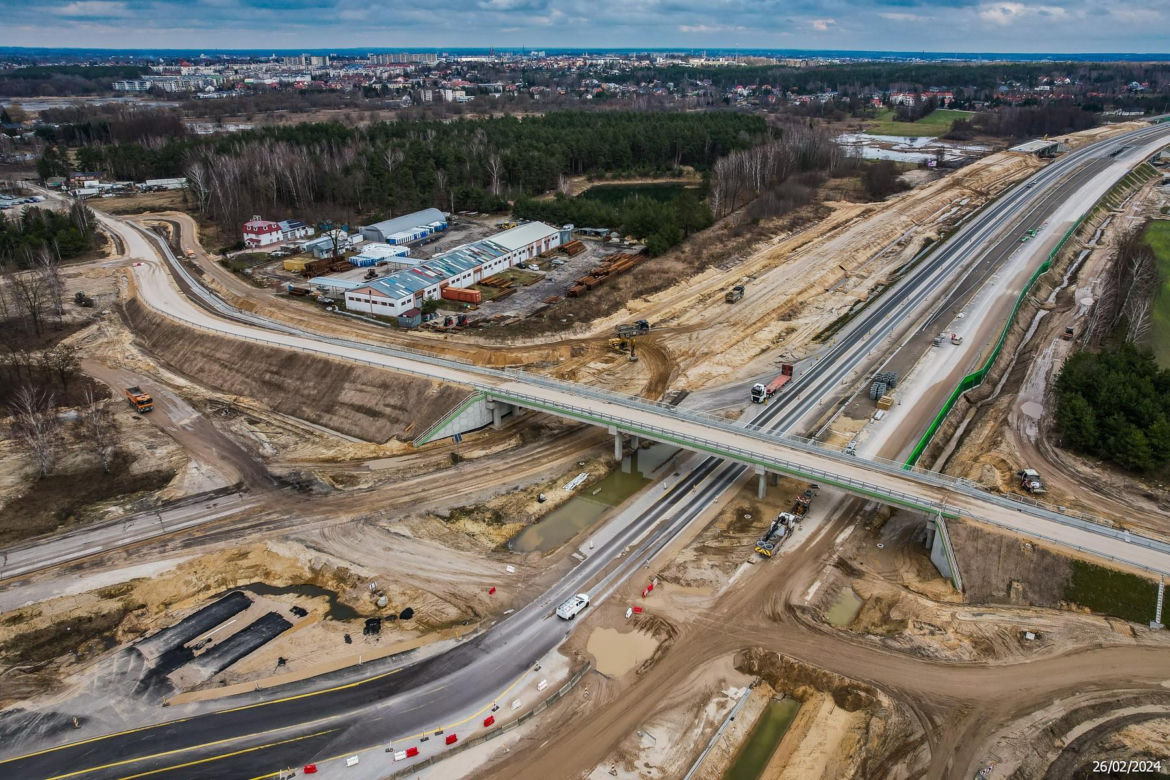 Budowa autostrady A2 Siedlce Zachód - Siedlce Południe