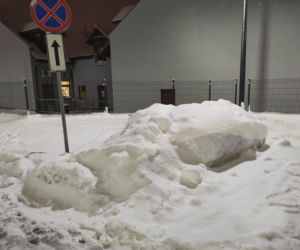 Tak wygląda Olkusz po potężnej śnieżycy